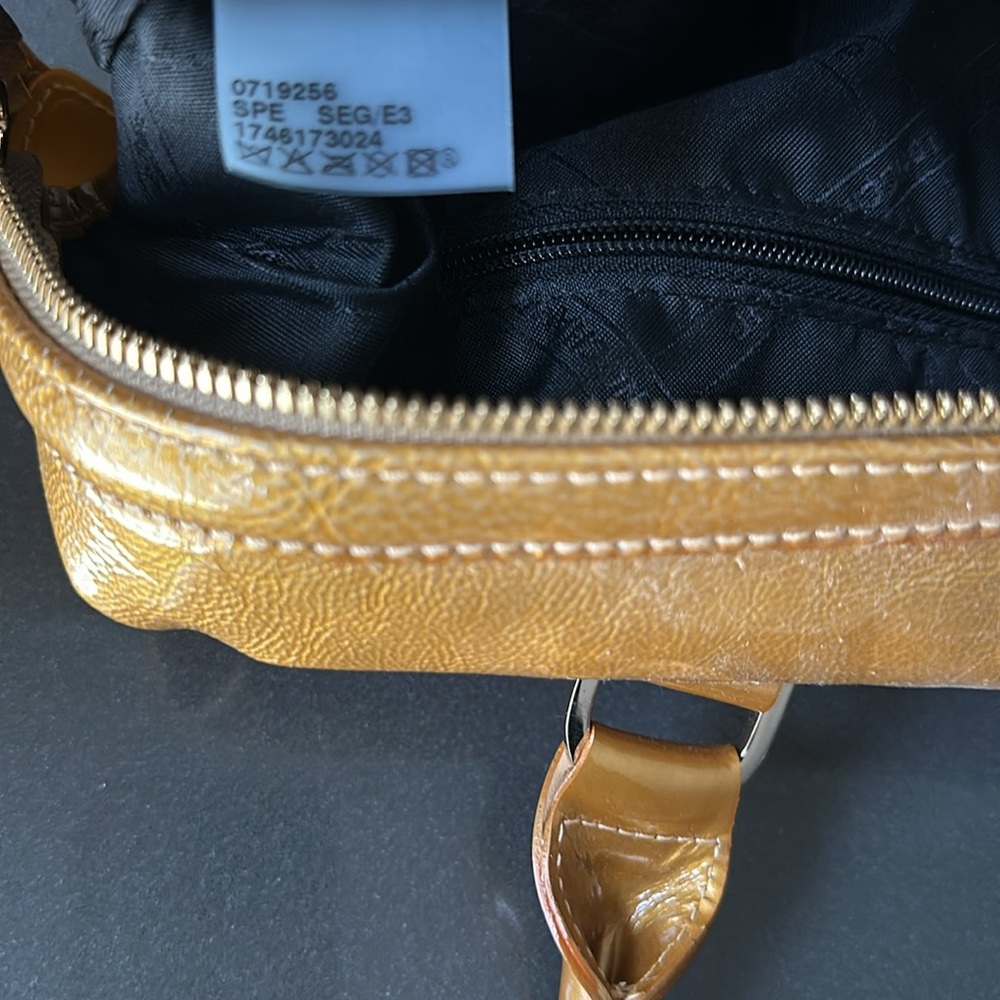 Longchamp Metallic Gold Travel Bag - Picture 9 of 12